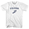 Fulham Running Track Winged Foot-Adult Cotton T-shirt by Tribe Lacrosse