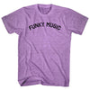 Funky Music Adult Tri-Blend T-shirt by Tribe Lacrosse