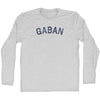 Gaban Adult Cotton Long Sleeve T-shirt by Tribe Lacrosse