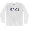 Gaza Vintage City Adult Cotton Long Sleeve T-shirt by Ultras