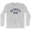 Georgia USA Adult Cotton Long Sleeve T-shirt by Ultras