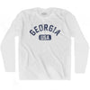 Georgia USA Adult Cotton Long Sleeve T-shirt by Ultras