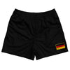 Germany Country Heritage Flag Rugby Shorts Made In USA by Rugby Shorts
