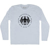 Germany Eagle Deutschland Soccer 4 World Cups Adult Tri-Blend Long Sleeve T-shirt by Tribe Lacrosse