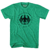Germany Eagle Deutschland Soccer 4 World Cups Adult Tri-Blend T-shirt by Tribe Lacrosse