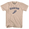 Gianyar Running Track Winged Foot Adult Cotton T-shirt by Tribe Lacrosse