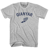 Gianyar Running Track Winged Foot Adult Cotton T-shirt by Tribe Lacrosse