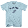 Gianyar Running Track Winged Foot Adult Cotton T-shirt by Tribe Lacrosse