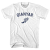 Gianyar Running Track Winged Foot Adult Cotton T-shirt by Tribe Lacrosse