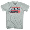 Gilliam Gilliam 08 Election Custom Election Two Names and Year Adult Tri-Blend T-shirt by Tribe Lacrosse