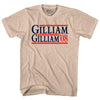 Gilliam Gilliam 08 Election Custom Election Two Names and Year Adult Cotton T-shirt by Tribe Lacrosse