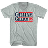 Gilliam Gilliam 08 Election Custom Election Two Names and Year Adult Tri-Blend V-neck T-shirt by Tribe Lacrosse