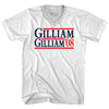 Gilliam Gilliam 08 Election Custom Election Two Names and Year Adult Tri-Blend V-neck T-shirt by Tribe Lacrosse