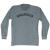 Ginormous Adult Tri-Blend Long Sleeve T-shirt by Tribe Lacrosse