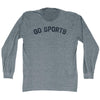 Go Sports Adult Tri-Blend Long Sleeve T-shirt by Tribe Lacrosse