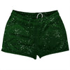 Splatter Shorty Short Gym Shorts 2.5" Inseam Made In USA by Tribe Lacrosse