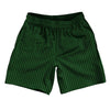 Pinstripes Athletic Running Fitness Exercise Shorts 7" Inseam Shorts Made In USA by Tribe Lacrosse