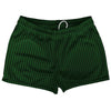 Pinstripes Shorty Short Gym Shorts 2.5" Inseam Made In USA by Tribe Lacrosse