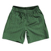 Pinstripes Athletic Running Fitness Exercise Shorts 7" Inseam Shorts Made In USA by Tribe Lacrosse