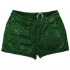 Splatter Shorty Short Gym Shorts 2.5" Inseam Made In USA by Tribe Lacrosse