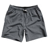 Pinstripes Swim Shorts 7" Made in USA by Tribe Lacrosse