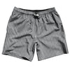 Pinstripes Swim Shorts 7" Made in USA by Tribe Lacrosse
