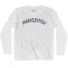 Hangzhou Vintage City Adult Cotton Long Sleeve T-shirt by Ultras