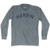Harbin Vintage City Adult Tri-Blend Long Sleeve T-shirt by Ultras