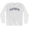 Harbin Vintage City Adult Cotton Long Sleeve T-shirt by Ultras