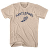 Hartlepool Running Track Winged Foot Adult Cotton T-shirt by Tribe Lacrosse