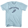 Hartlepool Running Track Winged Foot Adult Cotton T-shirt by Tribe Lacrosse