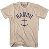 Hawaii State Anchor Home Cotton Adult T-shirt by Ultras