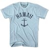 Hawaii State Anchor Home Cotton Adult T-shirt by Ultras