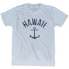 Hawaii State Anchor Home Tri-Blend Adult T-shirt by Ultras