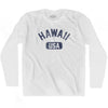 Hawaii USA Adult Cotton Long Sleeve T-shirt by Ultras