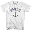 Hawaii State Anchor Home Cotton Adult T-shirt by Ultras