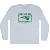 Hecho En Bridgeport Eagle Adult Tri-Blend Long Sleeve T-shirt by Tribe Lacrosse