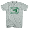 Hecho En Bridgeport Eagle Adult Tri-Blend T-shirt by Tribe Lacrosse