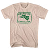 Hecho En Carrollton Eagle Adult Tri-Blend T-shirt by Tribe Lacrosse