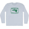Hecho En Corpus Christi Eagle Adult Tri-Blend Long Sleeve T-shirt by Tribe Lacrosse