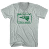 Hecho En Costa Mesa Eagle Adult Tri-Blend V-neck T-shirt by Tribe Lacrosse