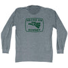 Hecho En Downey Eagle Adult Tri-Blend Long Sleeve T-shirt by Tribe Lacrosse