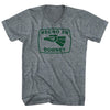 Hecho En Downey Eagle Adult Tri-Blend V-neck T-shirt by Tribe Lacrosse