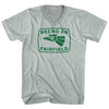 Hecho En Fairfield Eagle Adult Tri-Blend V-neck T-shirt by Tribe Lacrosse