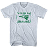 Hecho En Garland Eagle Adult Tri-Blend T-shirt by Tribe Lacrosse