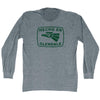 Hecho En Glendale Eagle Adult Tri-Blend Long Sleeve T-shirt by Tribe Lacrosse