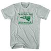 Hecho En Glendale Eagle Adult Tri-Blend T-shirt by Tribe Lacrosse