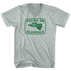 Hecho En Glendale Eagle Adult Tri-Blend V-neck T-shirt by Tribe Lacrosse