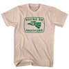 Hecho En Hartford Eagle Adult Tri-Blend T-shirt by Tribe Lacrosse