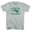 Hecho En Hartford Eagle Adult Tri-Blend T-shirt by Tribe Lacrosse